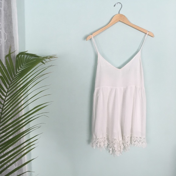 Mika & Gala Dresses & Skirts - BOHO WHITE ROMPER
